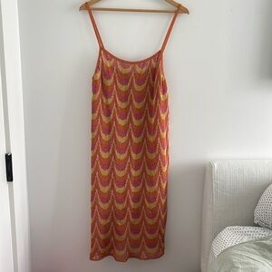 Mango metallic multi-colored Dress